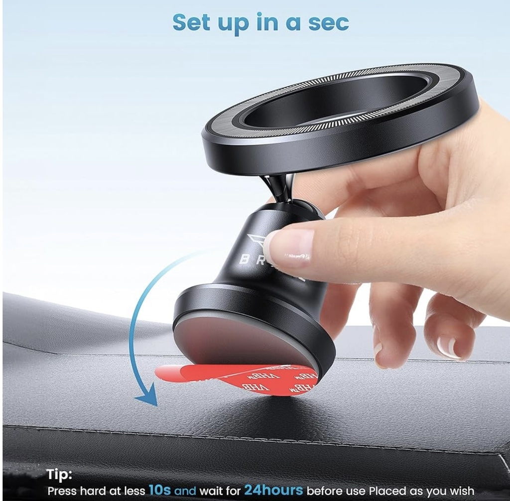 Brave Car mount HIGH-GRADE N52H magnetic magsafe 