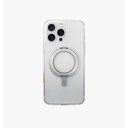Uniq Hybrid Iphone 16 Pro (2024) 6.3 Heldro Max Magclick With Camera Stand - Lucent (Clear)