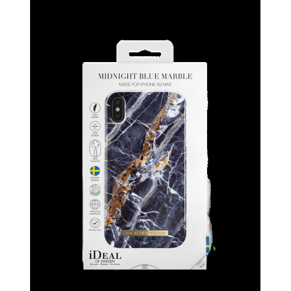 iDeal Of Sweden for iPhone Xs Max (Midnight Blue Marble)