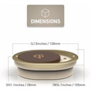 Channel Well Advanced Built-in Wireless Charger (Champagne)