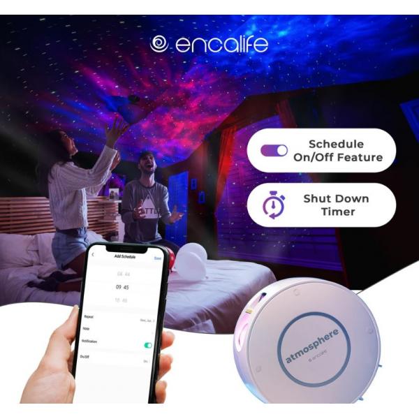 encalife Smart Galaxy Star Projector