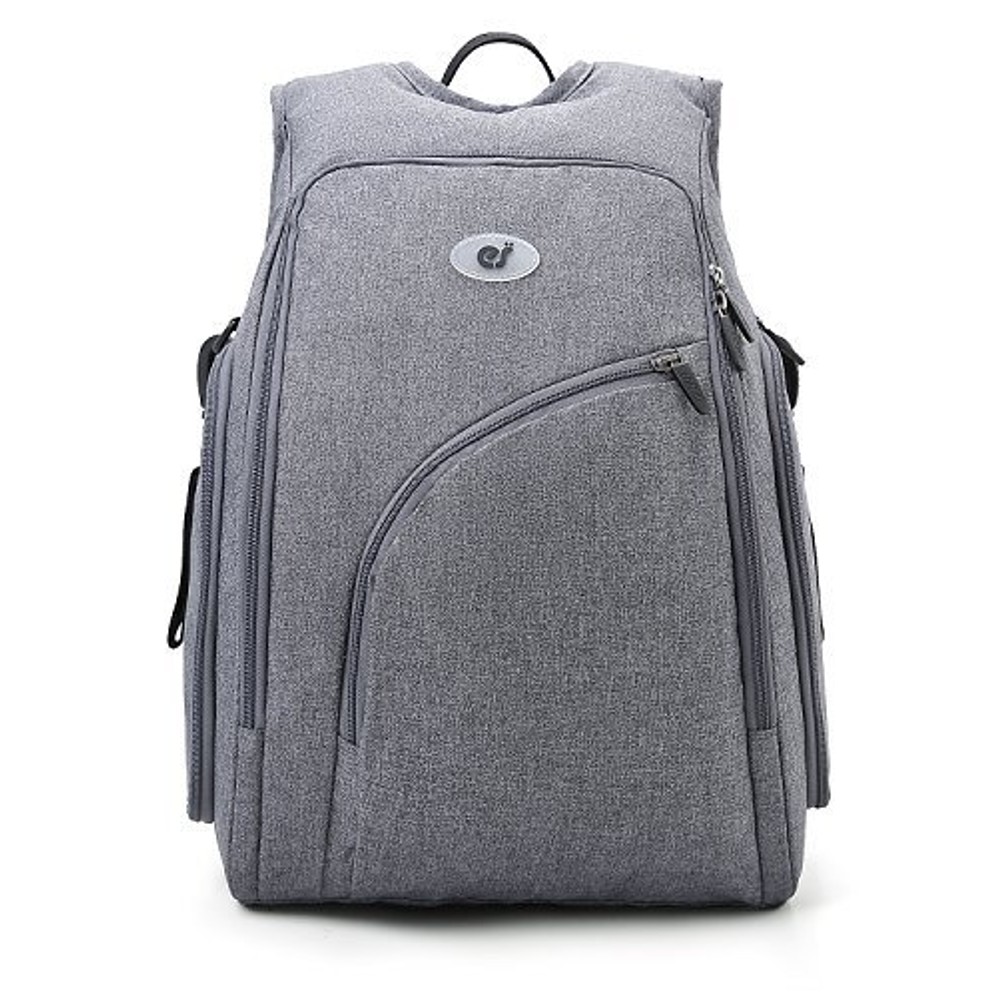 Ecosusi Travel Nappy Diaper BackPack with Changing Pad (Gray)