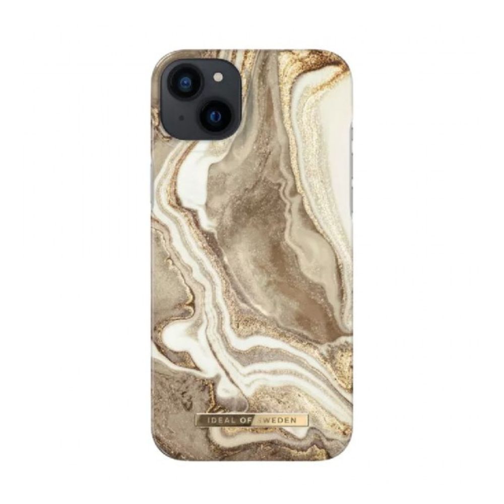 Ideal of Sweden Fashion Case iPhone 14 Plus (Golden Sand Marble)