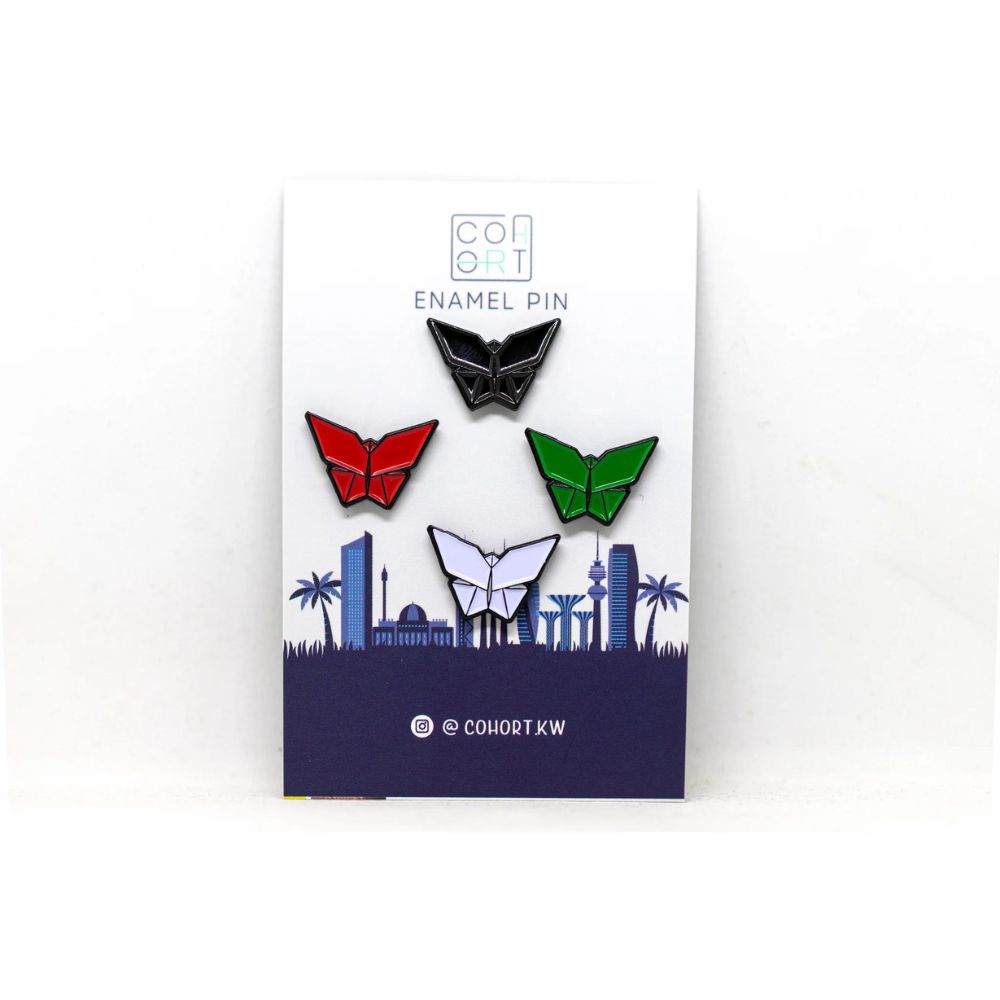 Cohort Butterflies Pin