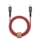 Zendure SuperCord Kevlar USB-C to Lightning Cable 1m (Red)