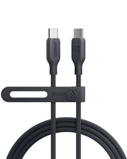 Anker 544 USB-C to USB-C Cable 140W (Bio-Based) (1.8m/6ft) (Black)