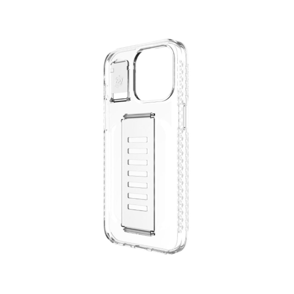 Grip2u Boost Case with Kickstand iPhone 15 Pro (Clear)