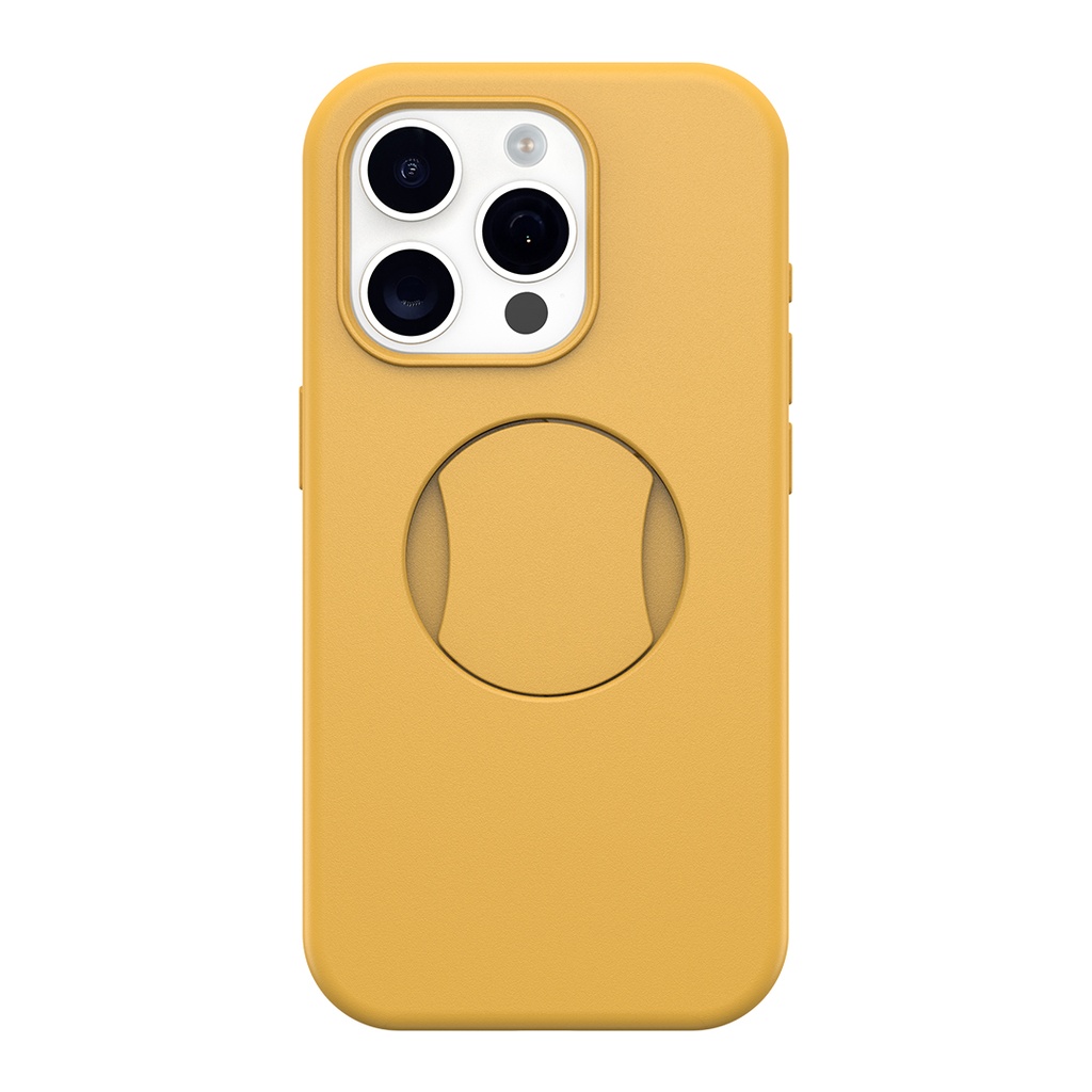 OtterBox OtterGrip Symmetry MagSafe Case for iPhone 15 Pro (Yellow)