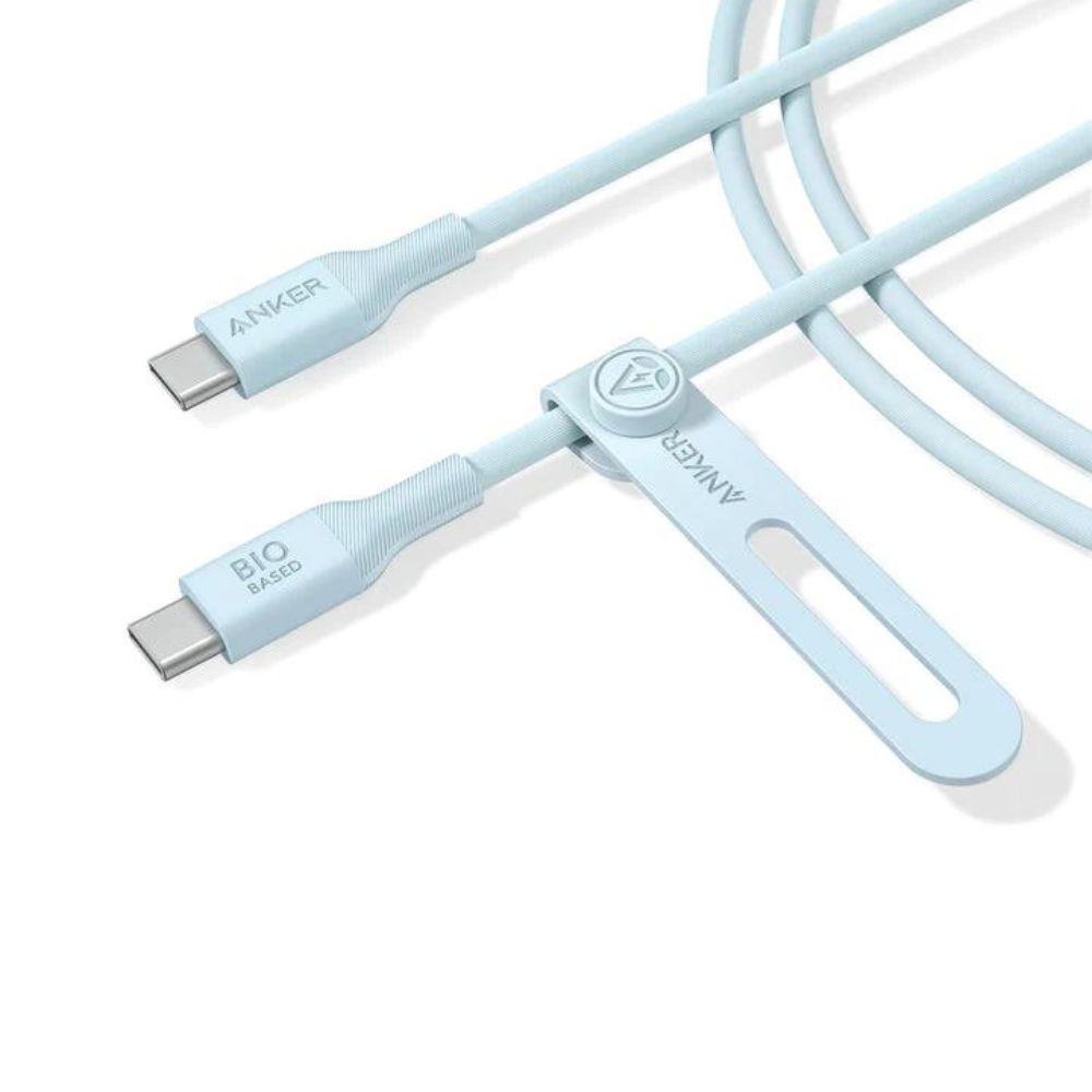  Anker 544 USB-C to USB-C Cable 140W (Bio-Based) (1.8m/6ft) (Blue)