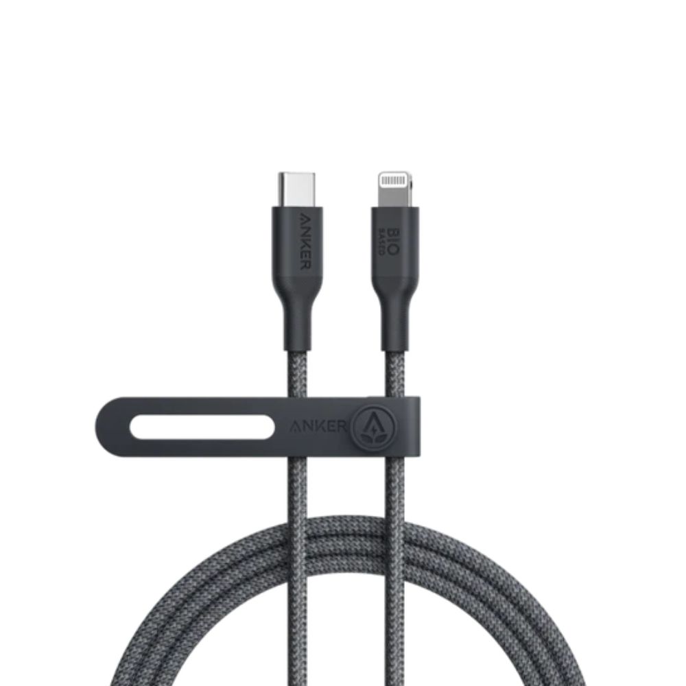  Anker 542 USB-C to Lightning Cable (Bio-Nylon) (1.8m/6ft) (Black)