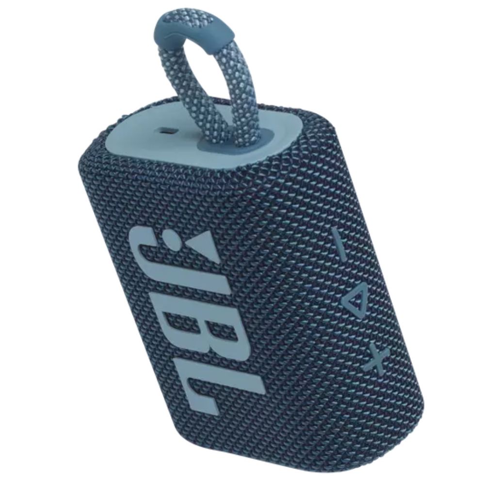 JBL GO 3 Portable Wireless Speaker (Blue)