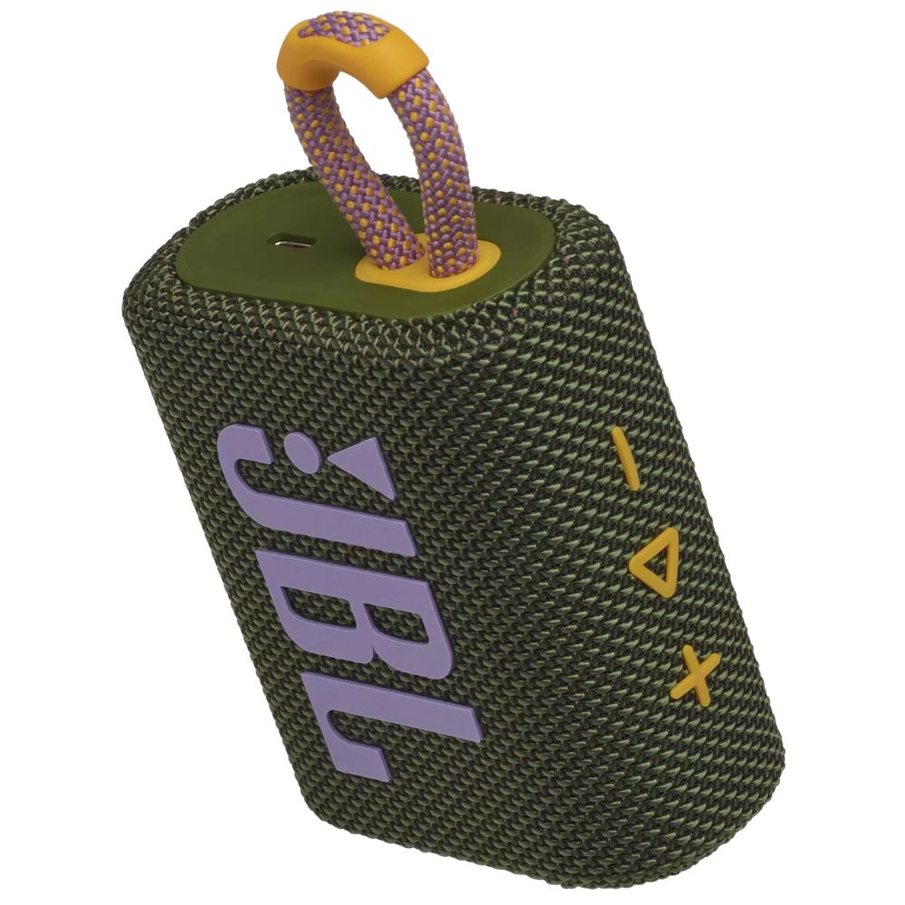 JBL GO 3 Portable Wireless Speaker (Green)