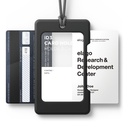 Elago iD3 ID Card Holder (Black/Dark Grey Strap)