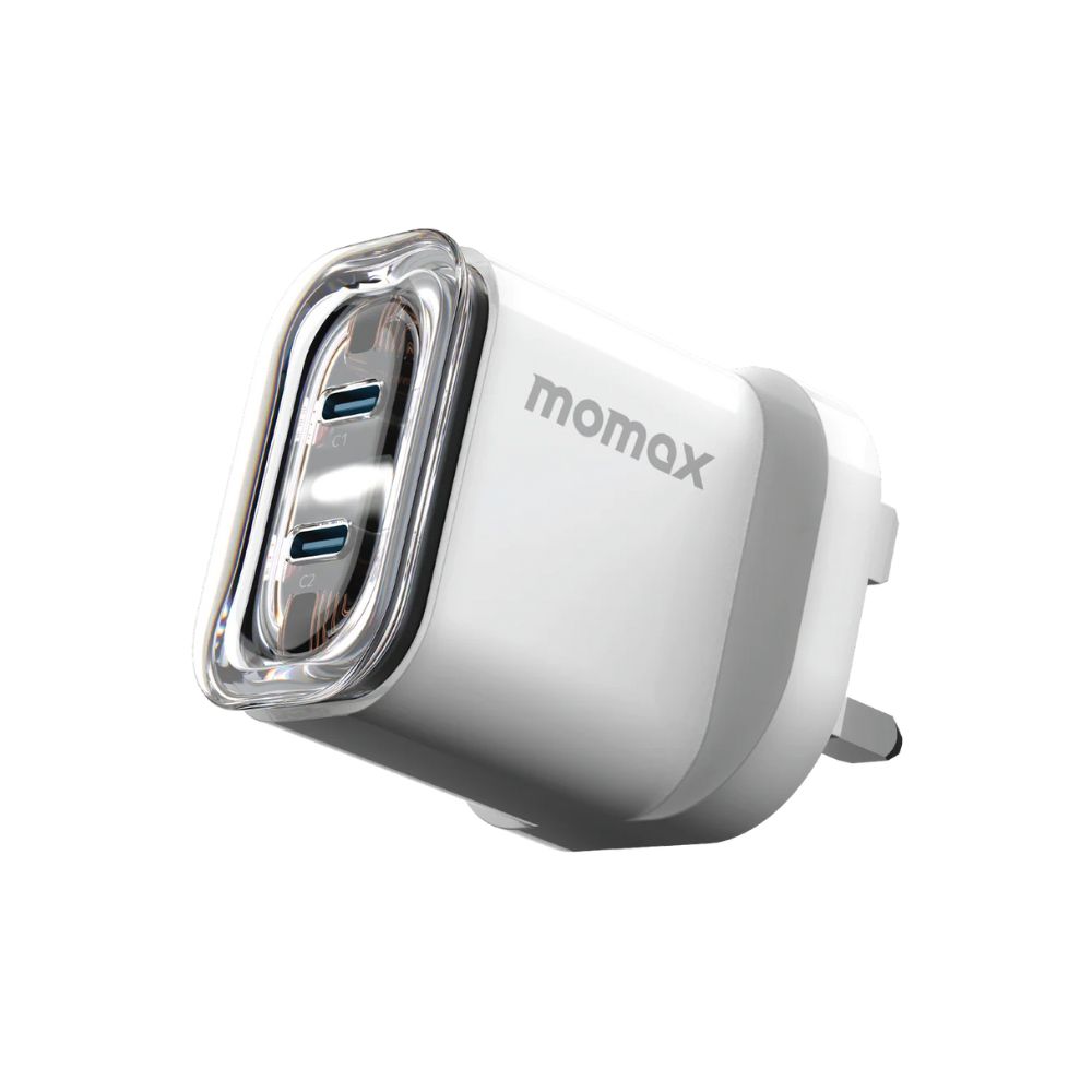 Momax 1-Charge Flow PD 35W GaN Wall Charger 2 ports