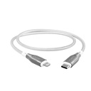 Cygnett Armoured Lightning To USB-C 1M (White)