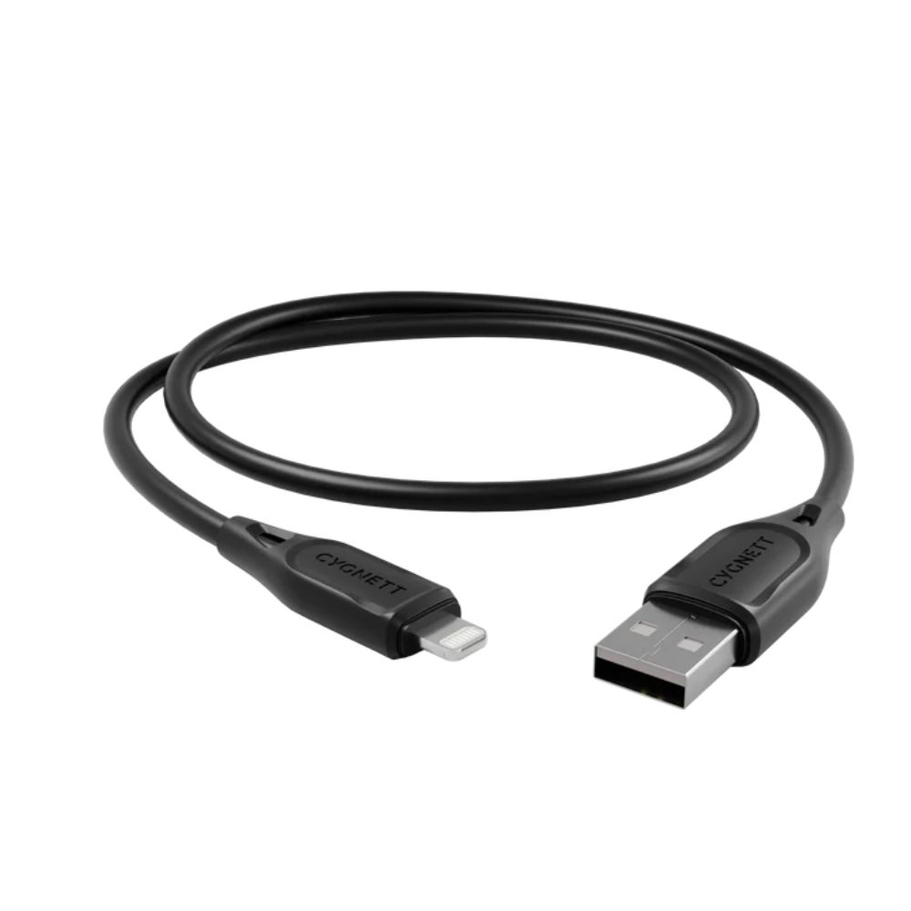 Cygnett Essentials Lightning To USB-A 1M (Black)