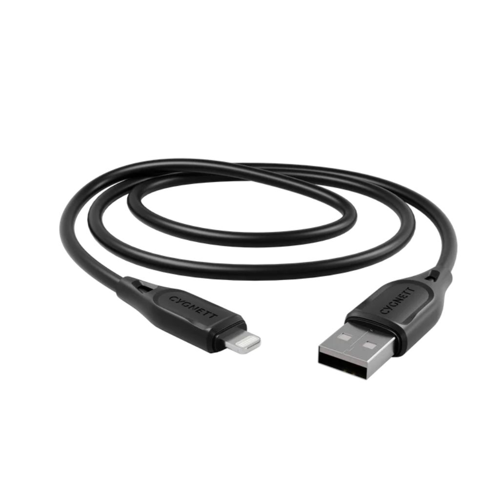 Cygnett Essentials Lightning To USB-A 2M (Black)