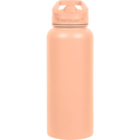 Fifty Fifty Vacuum Insulated Bottle 3 Finger Lid 1L (Peach)