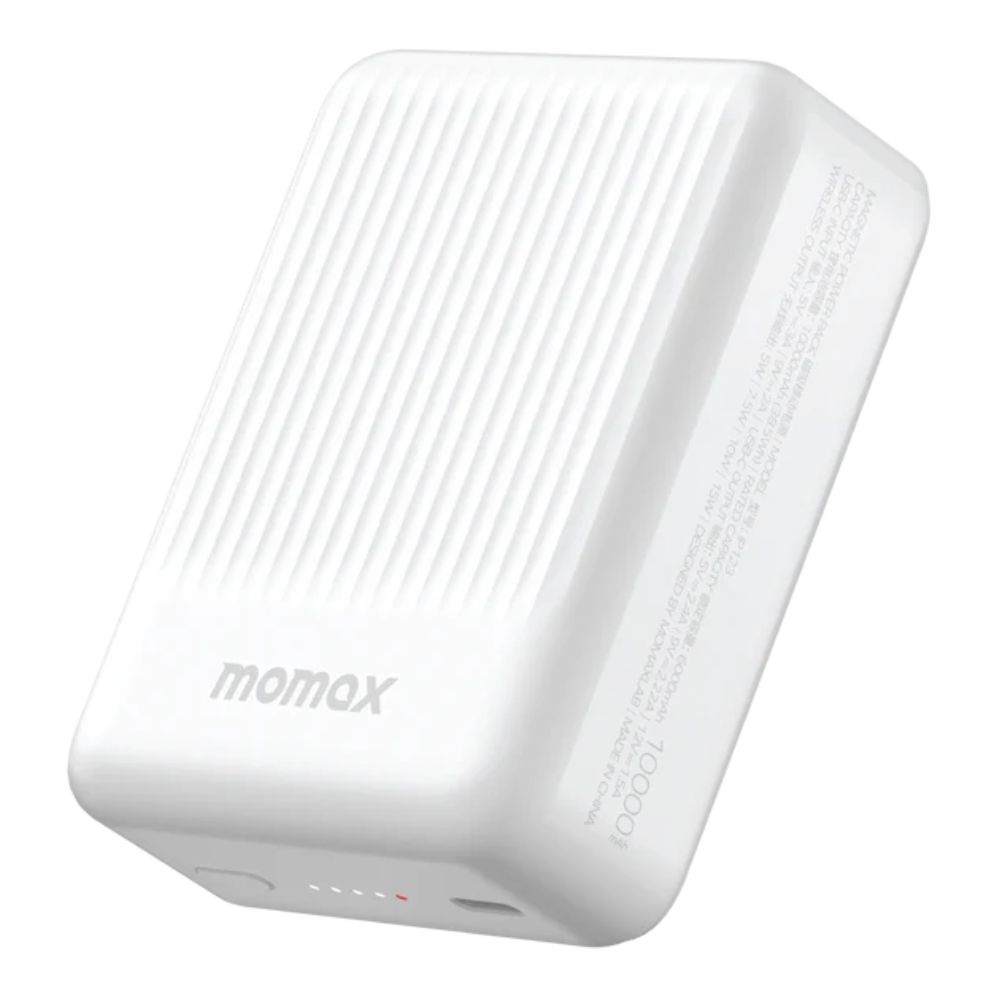 Momax Q.Mag Minimal 2 10000mAh Magnetic Power pack (White)