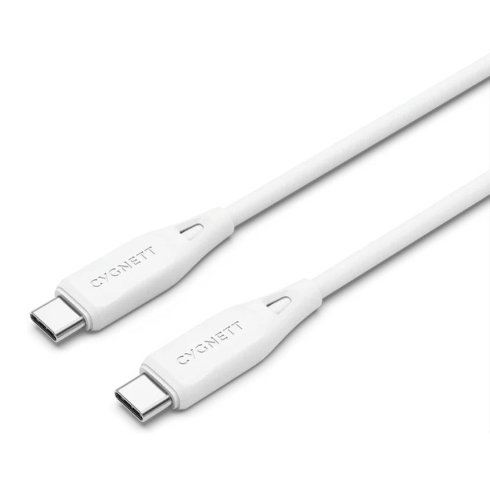 Cygnett Essentials USB-C To USB-C 2.0 1M (White)