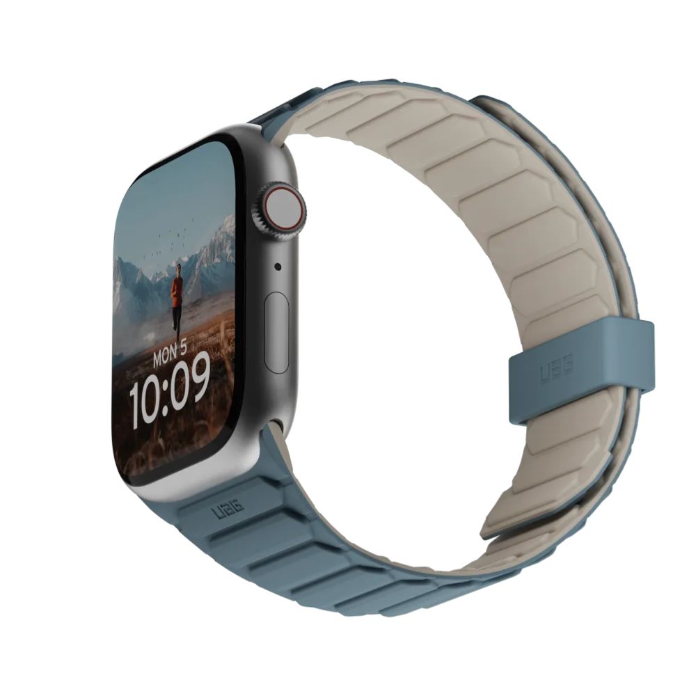 UAG Pathfinder Strap for Apple Watch 49/45/44/42mm (Dune/Cloud Blue)