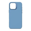 Decoded Silicone AntiMicrobial Case for iPhone 16 Pro Max (Light Blue)