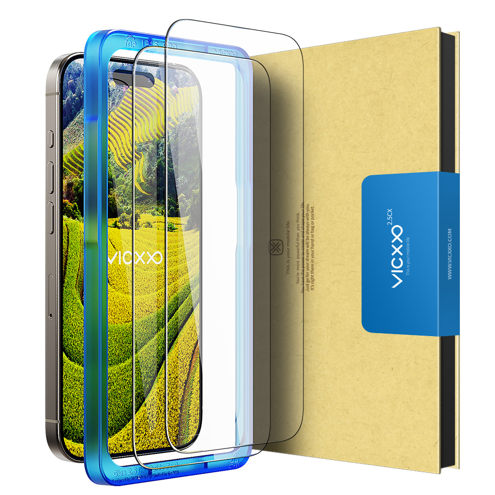 Vicxxo Screen Protector 2.5CX for iPhone 13 Pro Max (Clear)