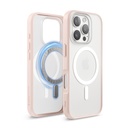 Elago Hybrid Magsafe Case for iPhone 16 Pro (Soft Clear/Lovely Pink)