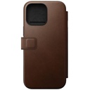 Nomad Leather Folio Case iPhone 16 Pro Max (Brown)