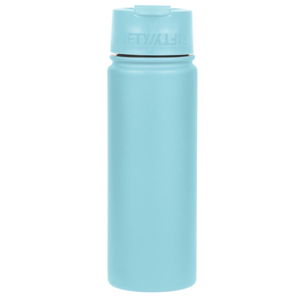 Fifty Fifty Vacuum Insulated Bottle Flip Lid 591ML (Aquamarine)