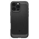 Spigen Rugged Armor MagFit Case for iPhone 16 Pro Max (Matte Black)