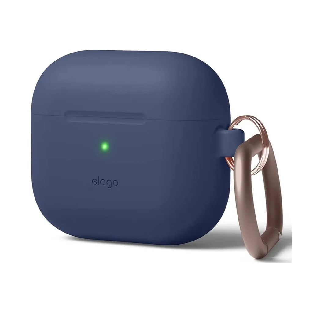 Elago Silicone Hang Case for AirPods 4 (Jean Indigo)