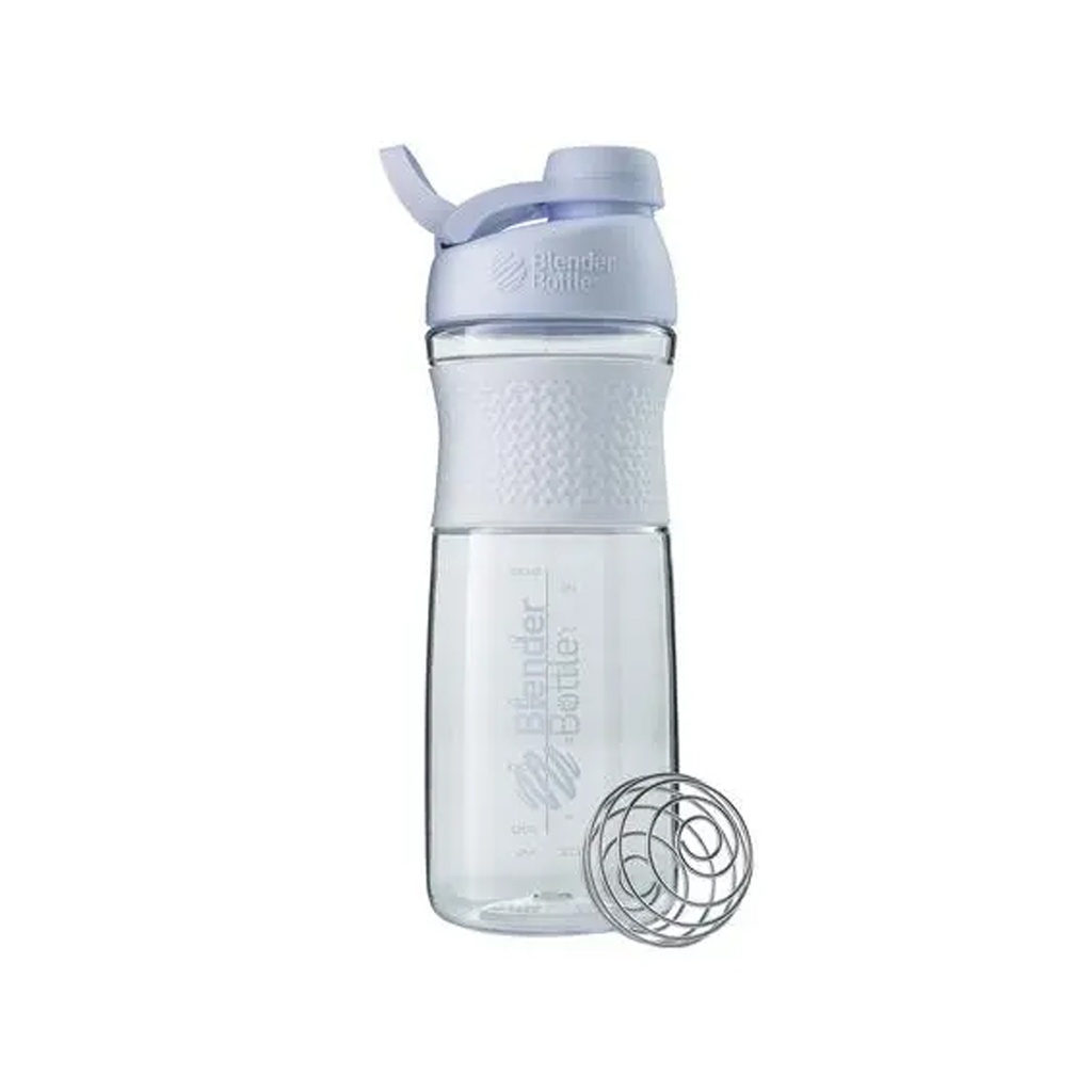 ProStak Blender Bottle SportMixer Shaker Cup 800ML (White)