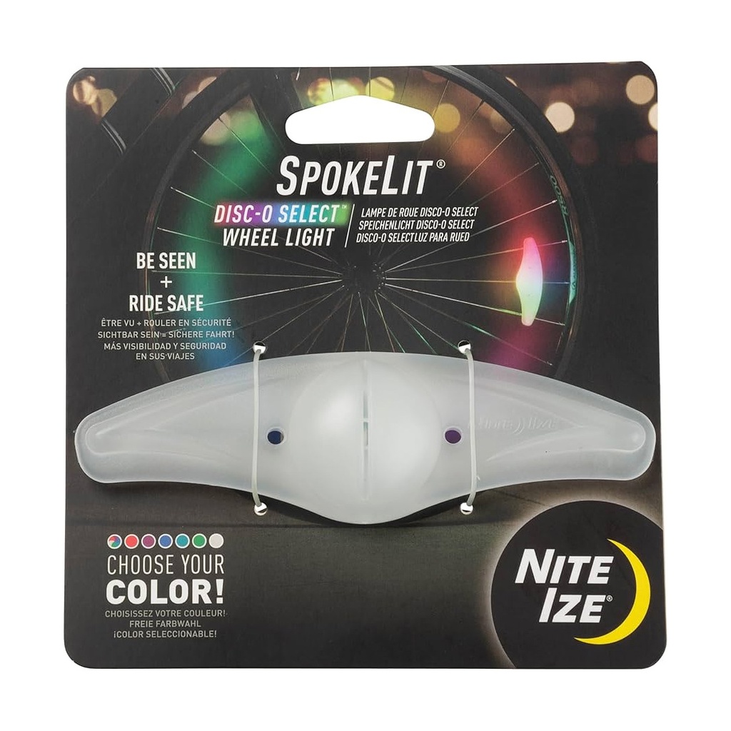 NiteIze SpokeLit Wheel Light Disc-O