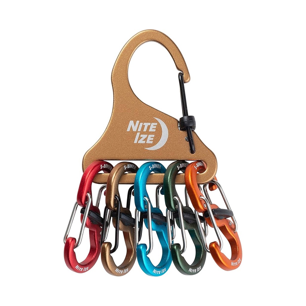 NiteIze Assorted KeyRack Locker S-Biner Aluminum