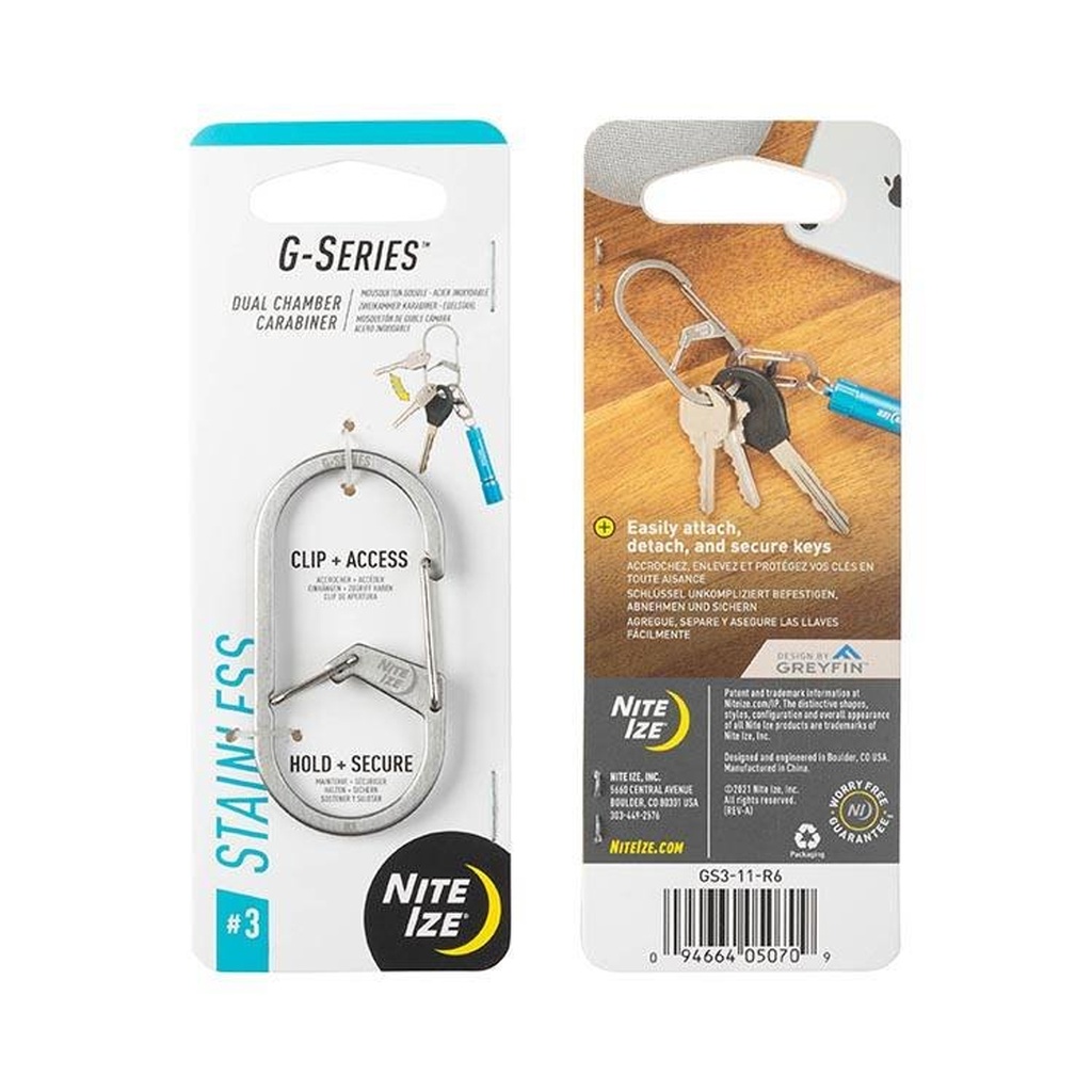 NiteIze G-Series Dual Chamber Carabiner #3