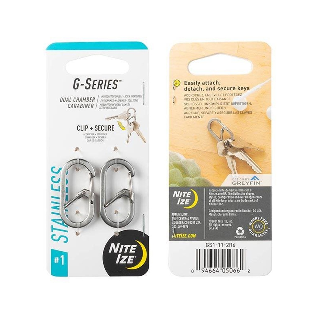 NiteIze G-Series Dual Chamber Carabiner #1