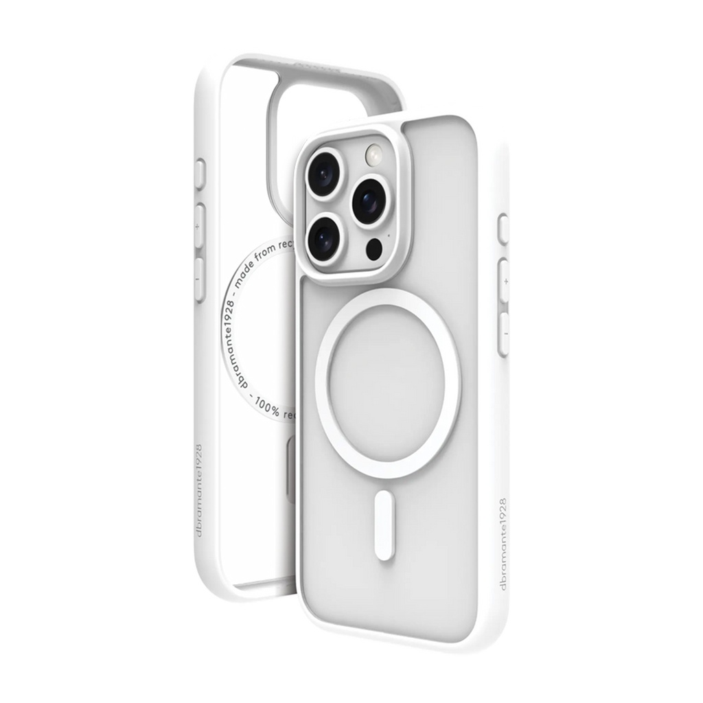 Dbramante Grenen MagSafe Case for iPhone 16 Pro Max (White)