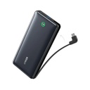 Anker Nano Power Bank (20K, 30W, Built-In USB-C Cable) (Black)