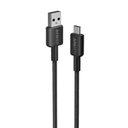 Anker 322 USB-A to USB-C Cable Braided (1.8m/6ft) (Black)