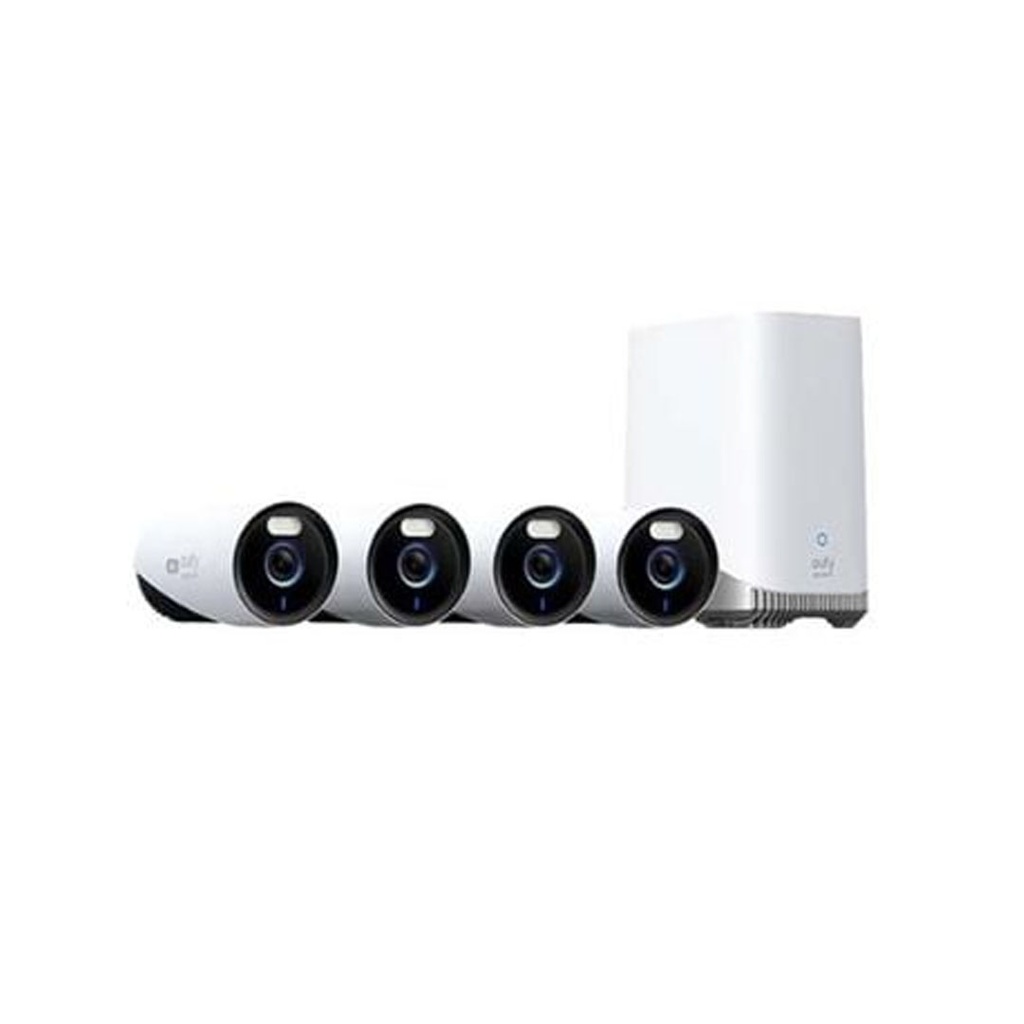 EufyCam E330 4K Professional (4 Camera Kit with 1TB Storage) (White)