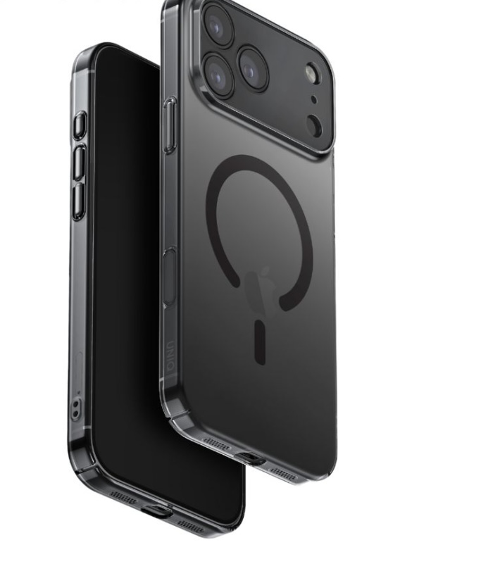 Uniq Airsuit MagSafe Case for iPhone 17 Pro Max (GLossy Smoke)