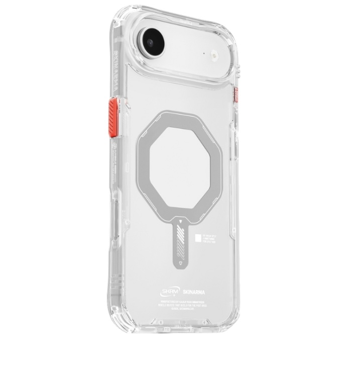 SkinArma Saido MagSafe Case for iPhone 17 Air (Clear)