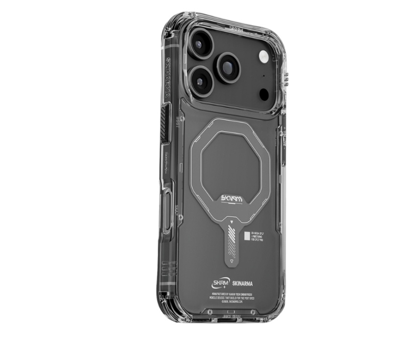 SkinArma Saido MagSafe Case for iPhone 17 Pro (Graphite)
