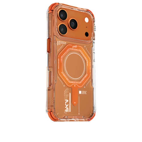 SkinArma Magma MagSafe Case for iPhone 17 Pro (Orange)