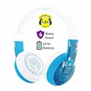 Buddyphones WAVE Robot Wireless Headphones (Blue)