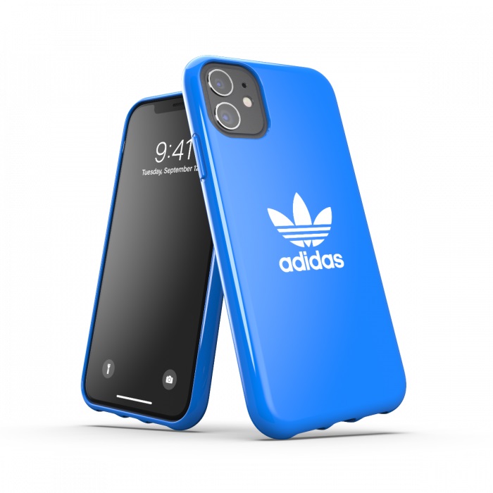 Adidas Trefoil Snap Case for iPhone 12 mini (Blue)