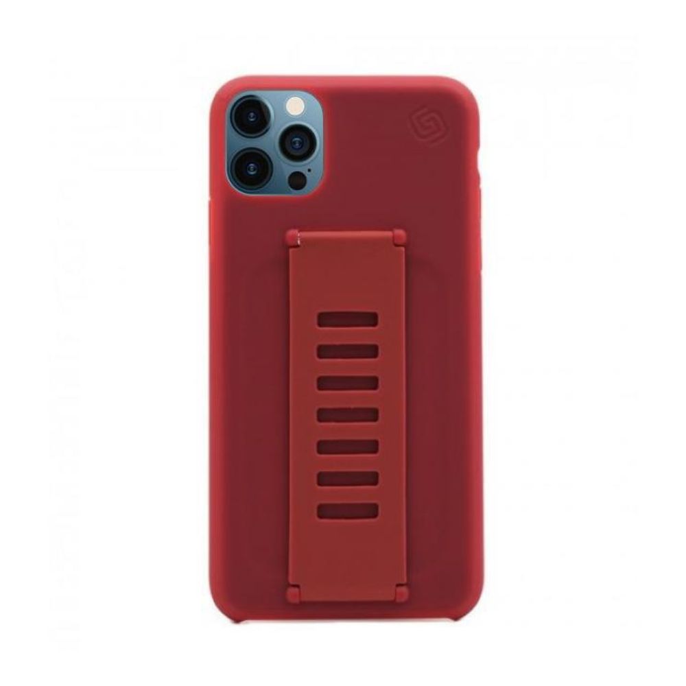 Grip2u Silicone Case for iPhone 12/12 Pro (Red)