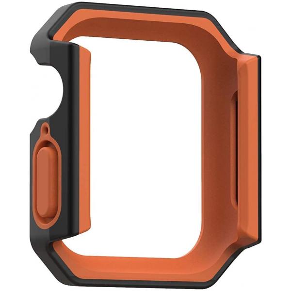 UAG Apple Watch Civilian Case for 44mm (Black/Orange)