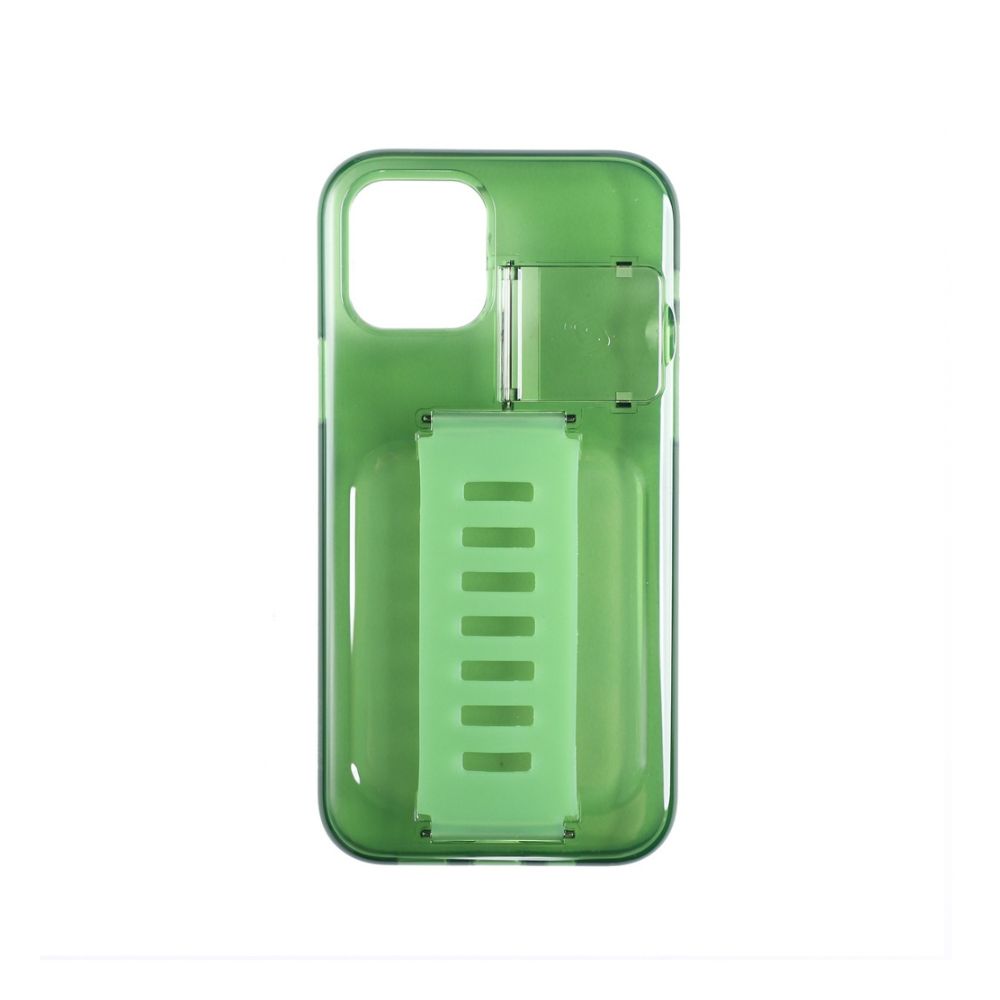 Grip2u Boost Case with Kickstand for iPhone 13 (Olive)